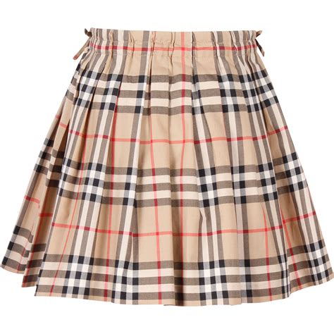 burberry vintage check skirt